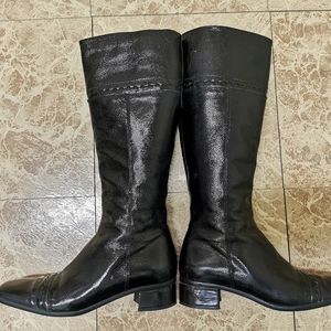 Aquatalia Leather Boots - black